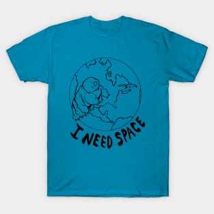 I Need Space Tardigrade T-Shirt